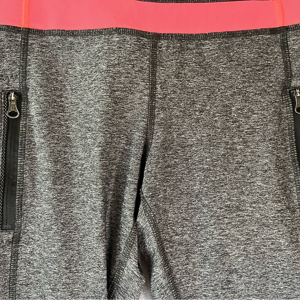 Lululemon Athletica Gray and Pink Leggings - Picture 2 of 5
